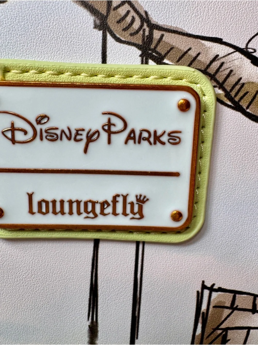 NWT. Disney Parks Winnie the Pooh and Friends Picnic Fun Loungefly Mini Backpack - Picture 6 of 16